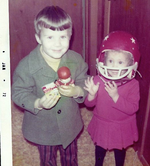 big red football helmet-Mary Emily Deal